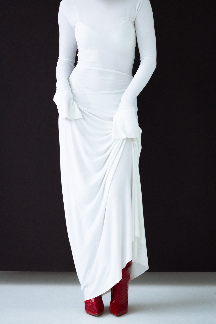 The gorgeous "white calla" dress.